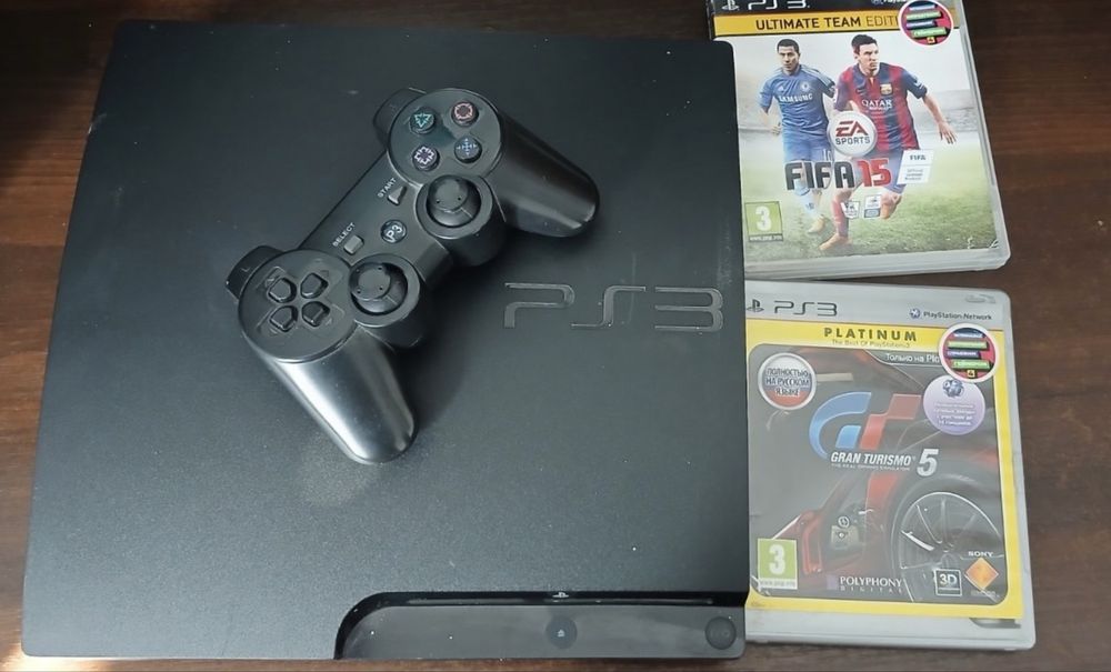 Продам PlayStation 3 Slim 320GB у хорошому стані