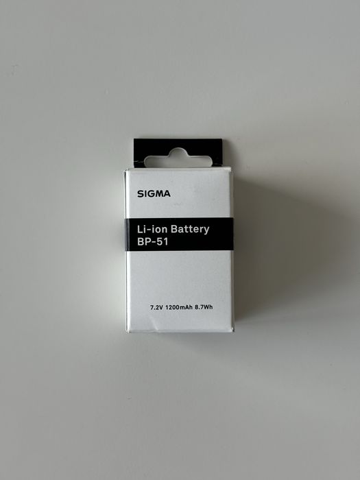 Sigma Bateria, carregador e Hand grip