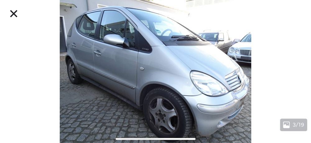 Mercedes a class w168 двері 2001-2004 рік