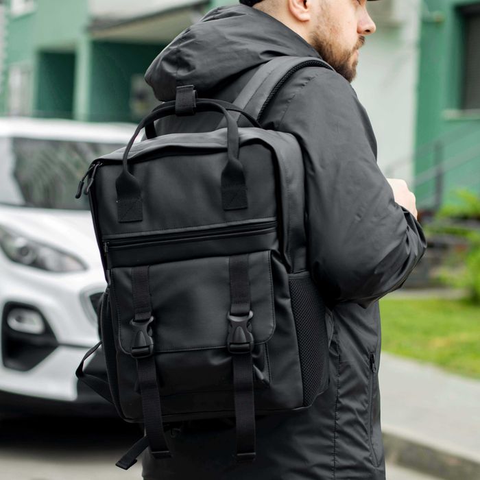 Міський сумка-рюкзак URBAN з еко шкіри