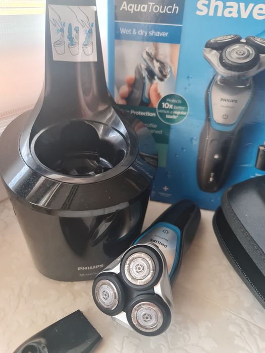 Електробритва Phillips aqua touch s 5400/26 чорна