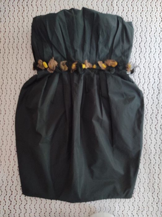 Vestido preto, Marca: pé de chumbo