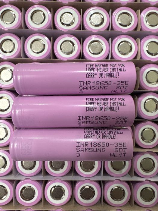Продам акумулятори Samsung 35E 3400mAh 8A