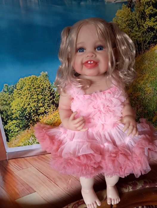 Реборн 55см вінілова