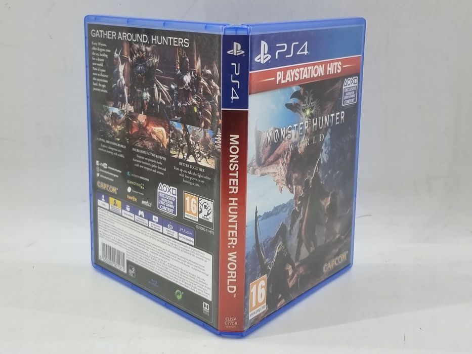 Monster hunter world gra ps4