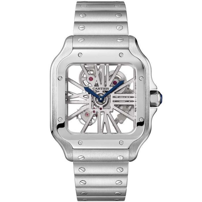 Годинник Cartier Santos Skeleton WHSA0015