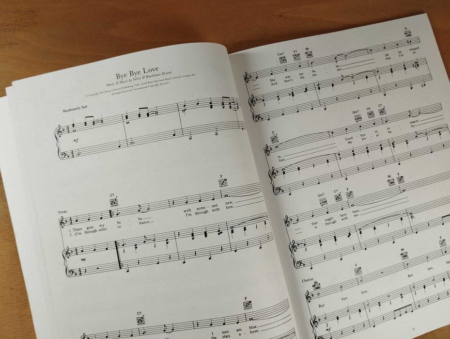 Partituras The Everly Brothers, Greatest Hits