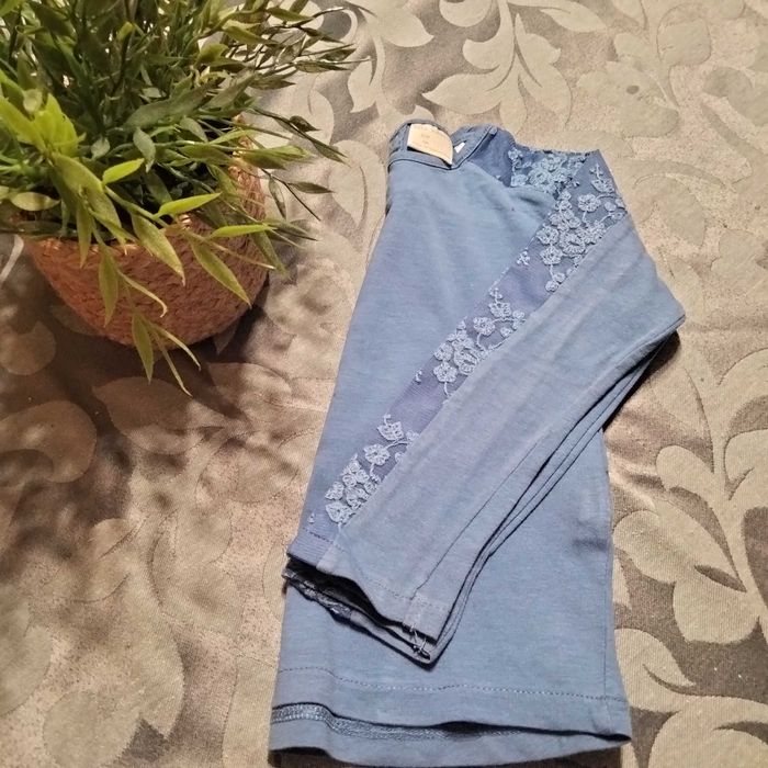 Camisola de manga comprida com bordado - tamanho 2/3 anos