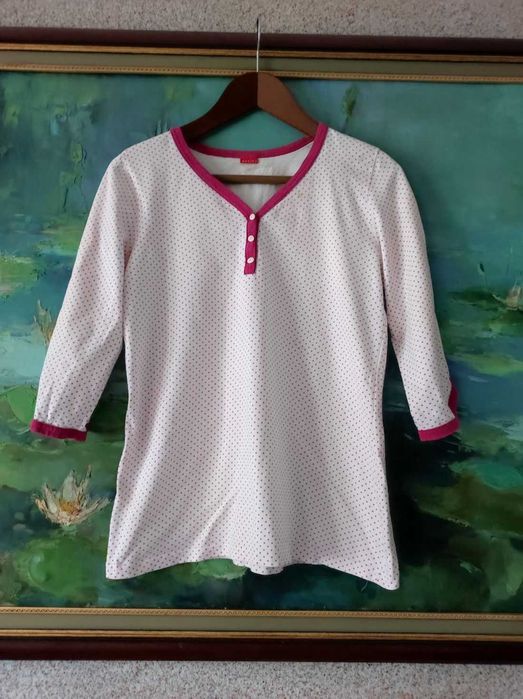 wadima koszulka bluzka piżama koszula nocna bawełniana tunika