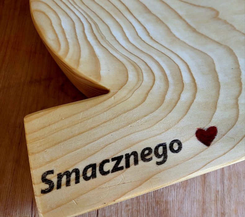 Koryto cateringowe Duże korytka drewniane na jedzenie