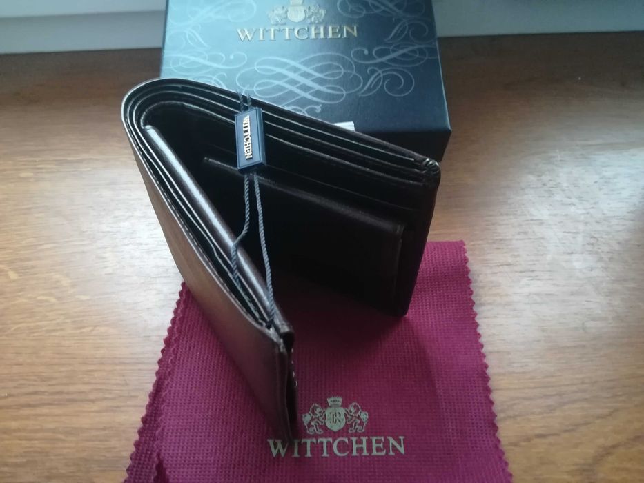 NOWY Elegancki Portfel Męski Wittchen Italy