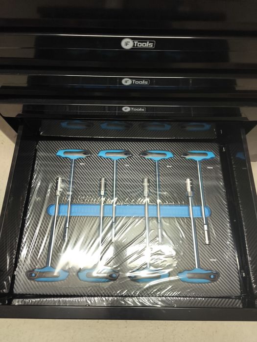 Carrinho de Ferramentas 7 gavetas completas FTools profissional