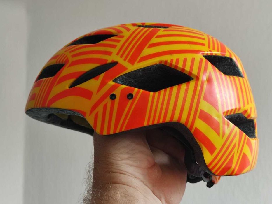 Kask dziecięcy Bell Sidetrack matte orange 47-54cm