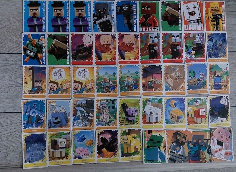 Karty lego  minecraft