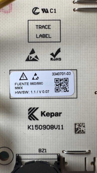 Modulo de Potência, Forno Teka HLB 860