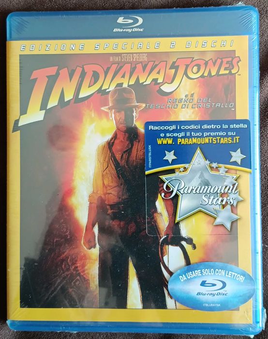 Indiana Jones e o reino da caveira de cristal BLURAY