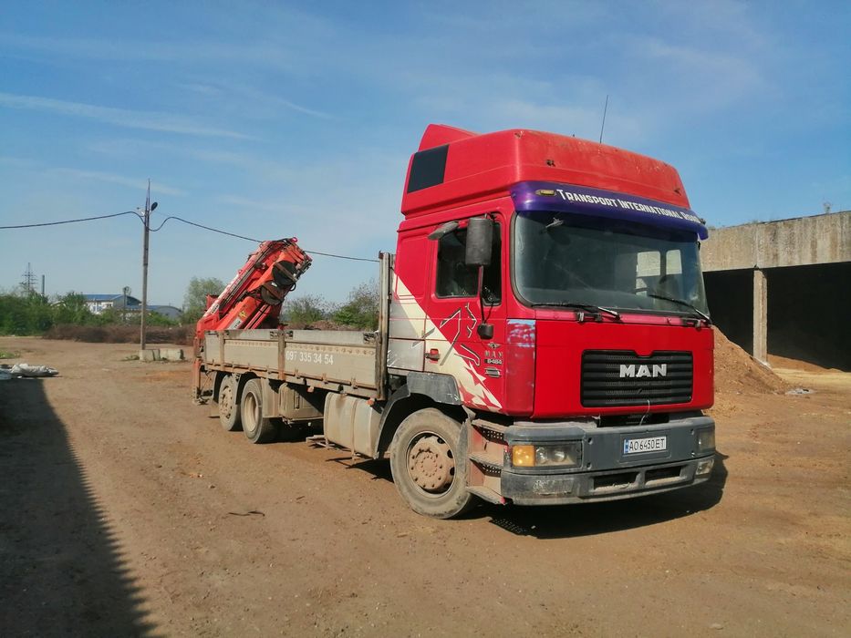 Кран маніпулятор, грузовик ,ман ф 2000