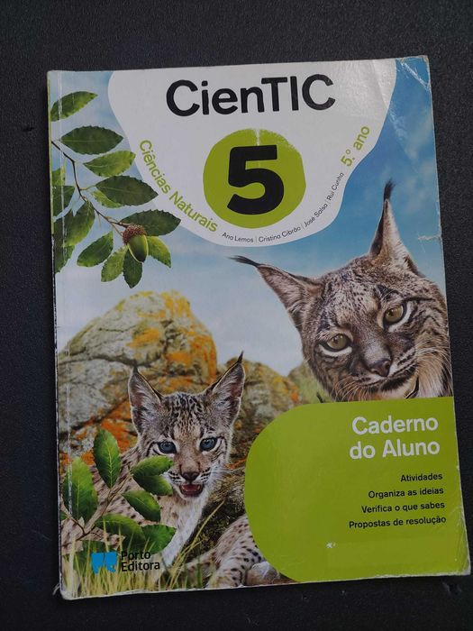 Manual escolar de Ciências Naturais 5º ano