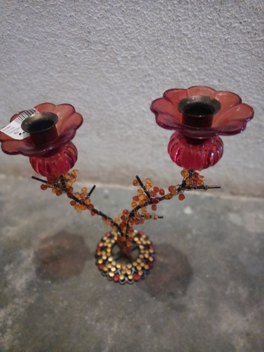 Castiçal para 2 velas