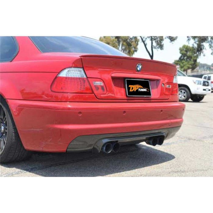 bmw e46 MTECHNIC lift 01-06 dyfuzor tylny m3 style 2x2 wydech coupe