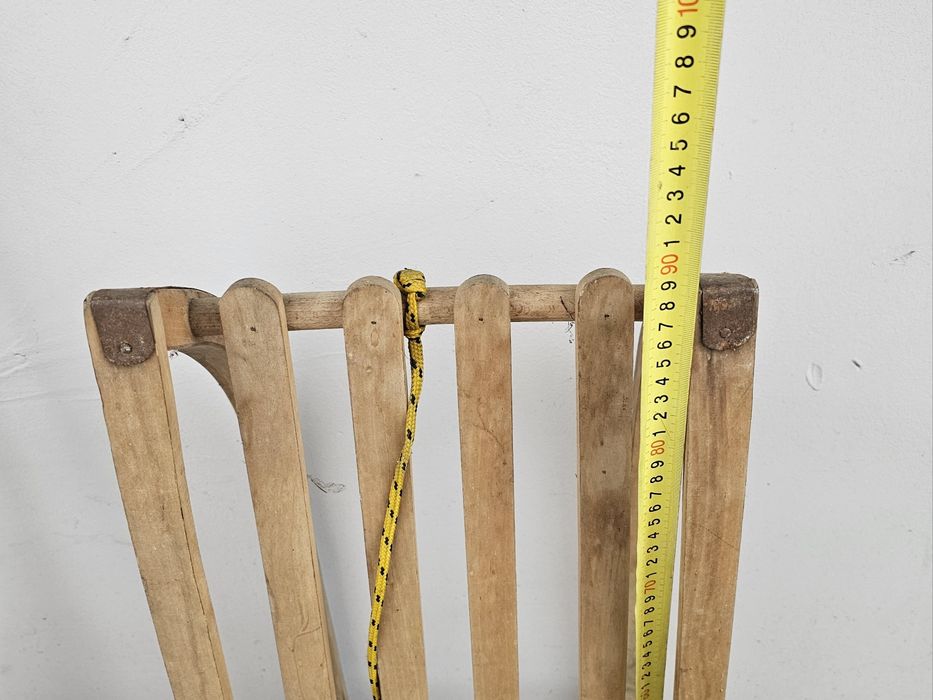 Sanki drewniane klasyczne 89cm