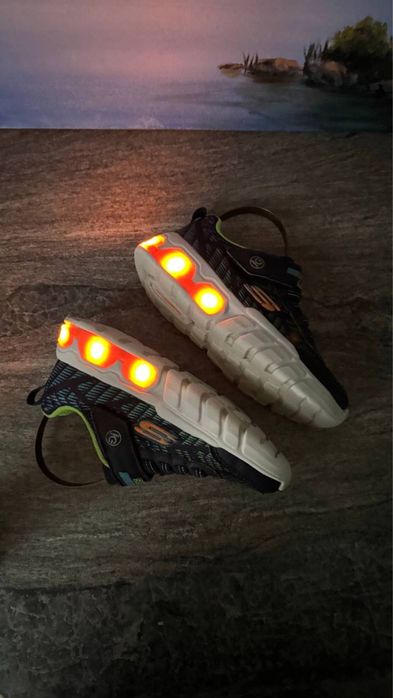Дитячі кросівки Skechers Flex-Glow Elite Розмір:28