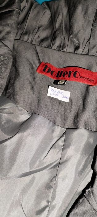 Blazer senhora prateado