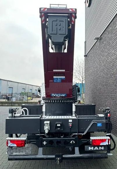 Żuraw MOBLINY samojezdny dekarski DŹWIG budowlany BÖCKER AK 37/4000