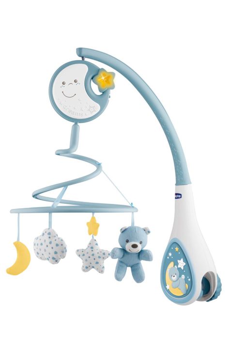 Мобіль на ліжечко 3 в 1 Chicco Next2Dreams Блакитний