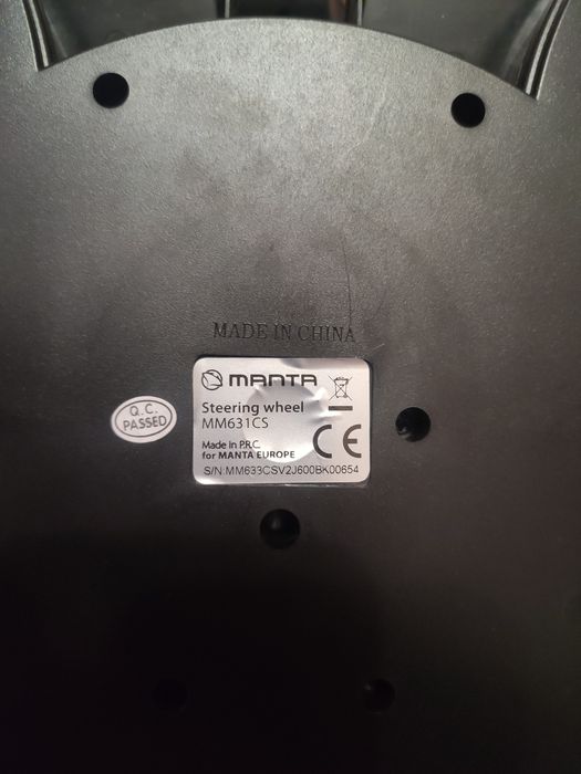 Ігрове кермо Manta