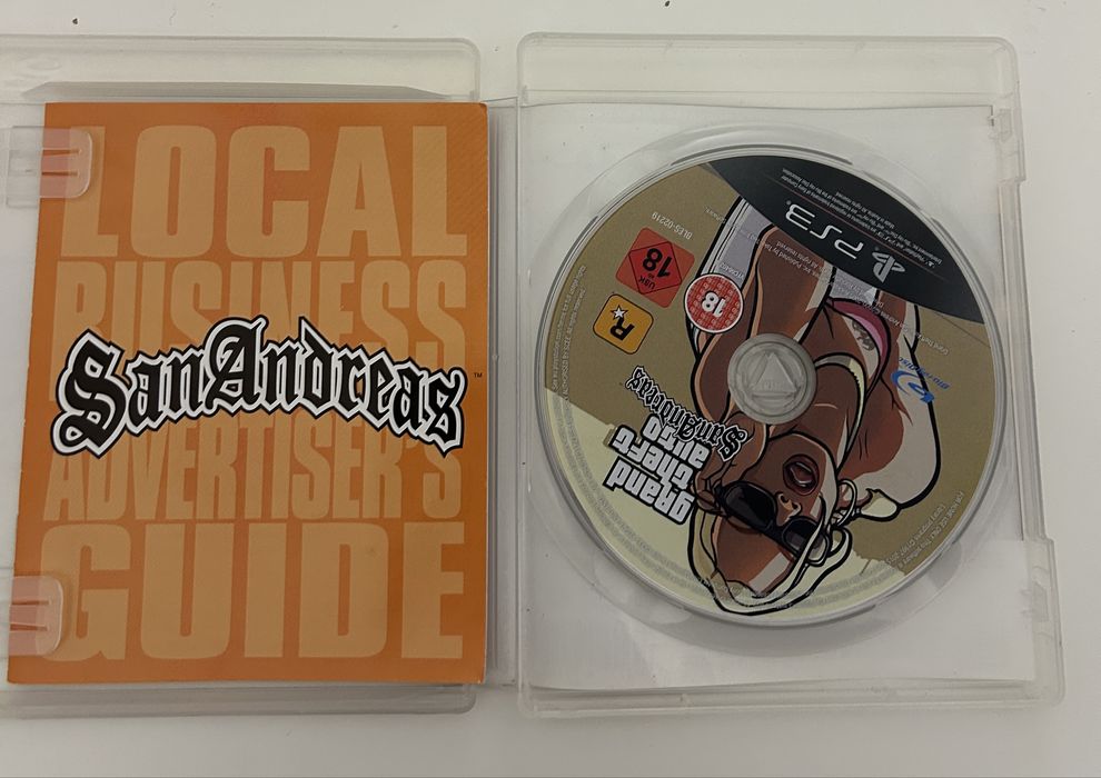 GTA San Andreas + L.A. Noire + COD MW2 Platinum