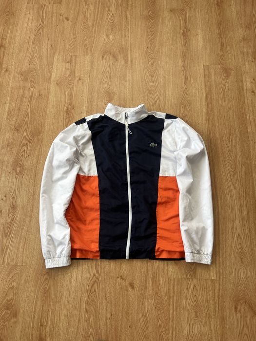 Вітровка Lacoste з прінтом ззаду