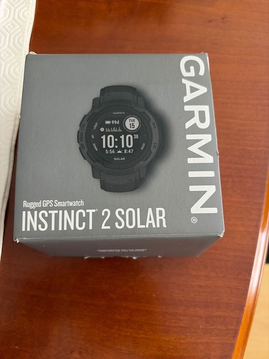 Relógio garmin solar