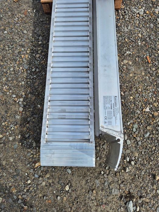 Najazdy aluminiowe komplet | 4,0m ↔ | 2500kg | szerokość 35cm
