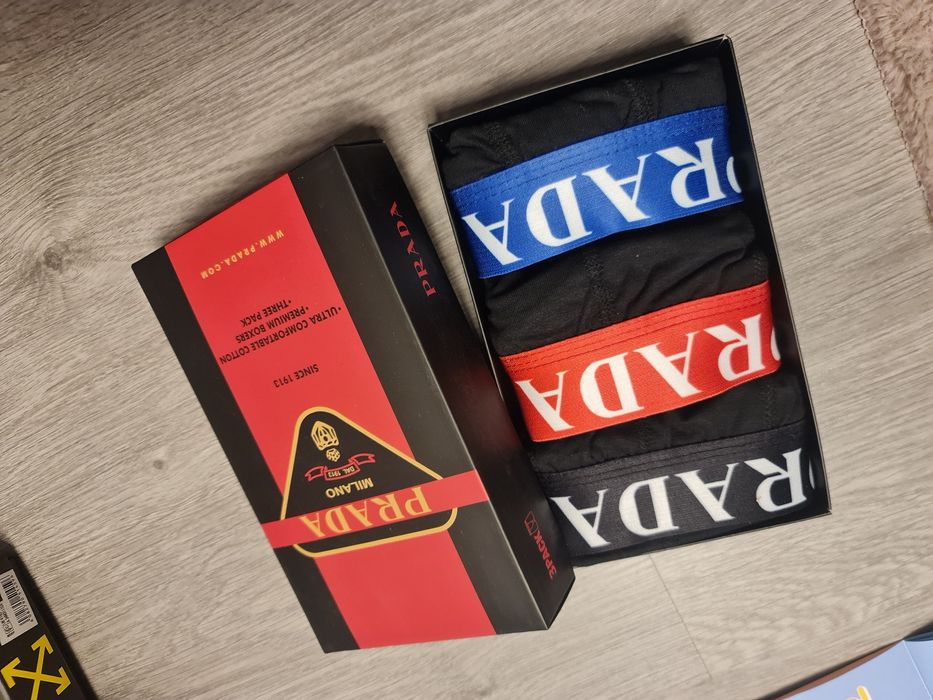 Bokserki prada M L XL