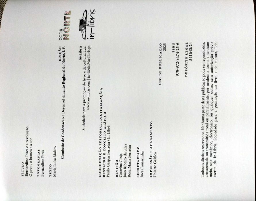 Fotografia. Bernardino Pires e a Revolução .