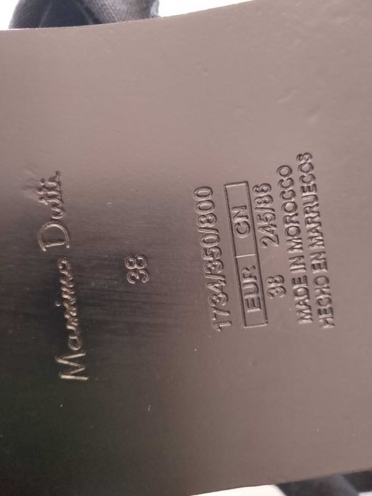 Sandalias Massimo Dutti n 38 novas