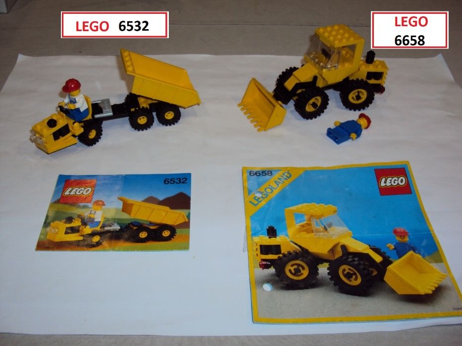 LEGO City: 6695; 6366; 6340; 6667; 6693; 6674; 6658