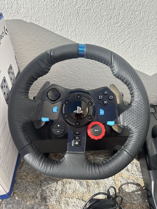 Volante + Pedais LOGITECH G29 Driving Forceracing (Multiplataforma - Preto)