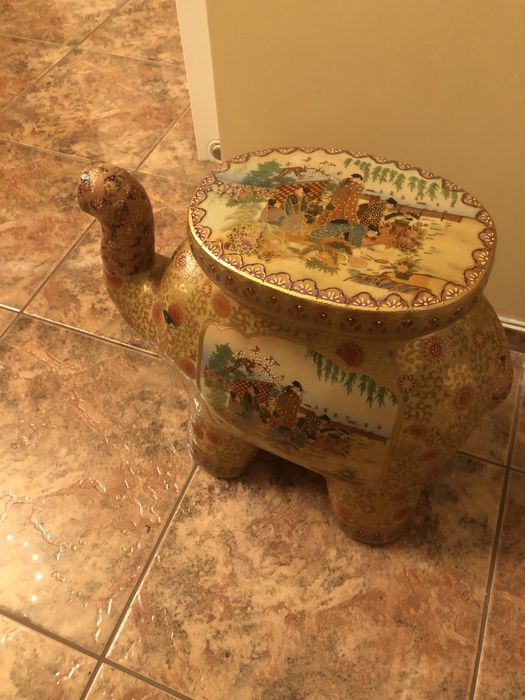 Слон напольный (керамика)