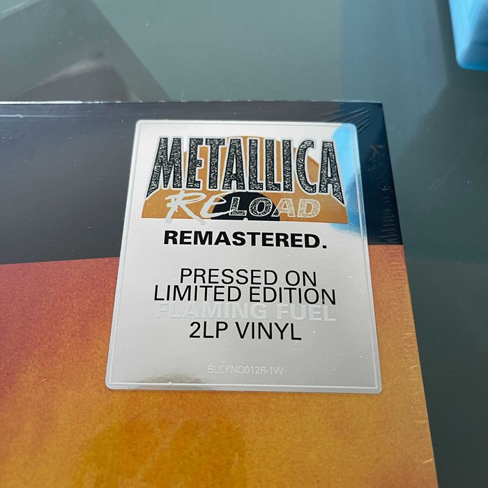 2LP (Flaming Fuel) Metallica - Reload
