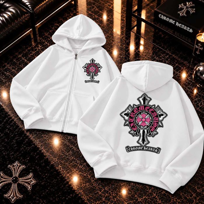 ‼️РОЗПРОДАЖ‼️ Зіп-худ Chrome Hearts, зипка хром хартс/ зіппер/ зіпка /кофта