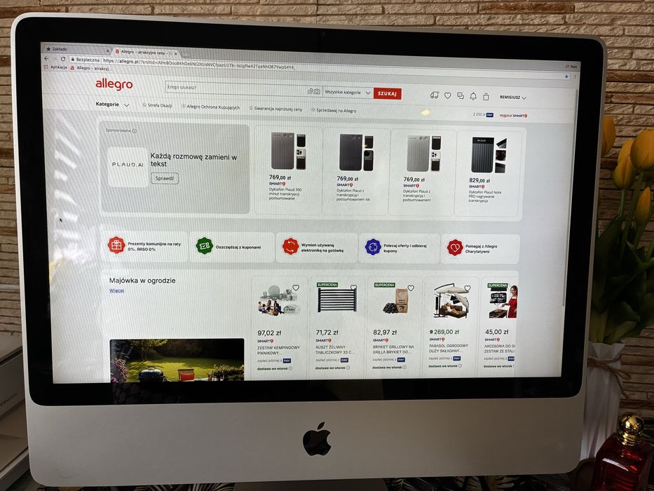 Apple  all in one klawiatura myszka super stan !!!