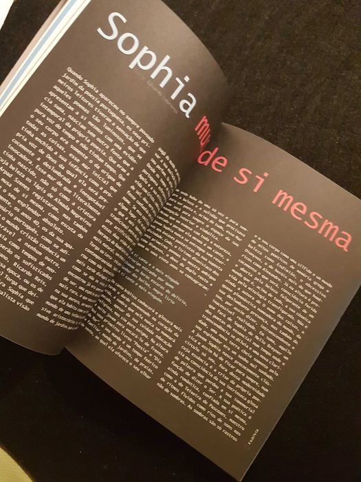 Revista EGOÍSTA Homenagem a Sophia de Mello Breyner