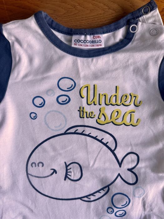 Body z krótkim rękawem Coccodrillo 80