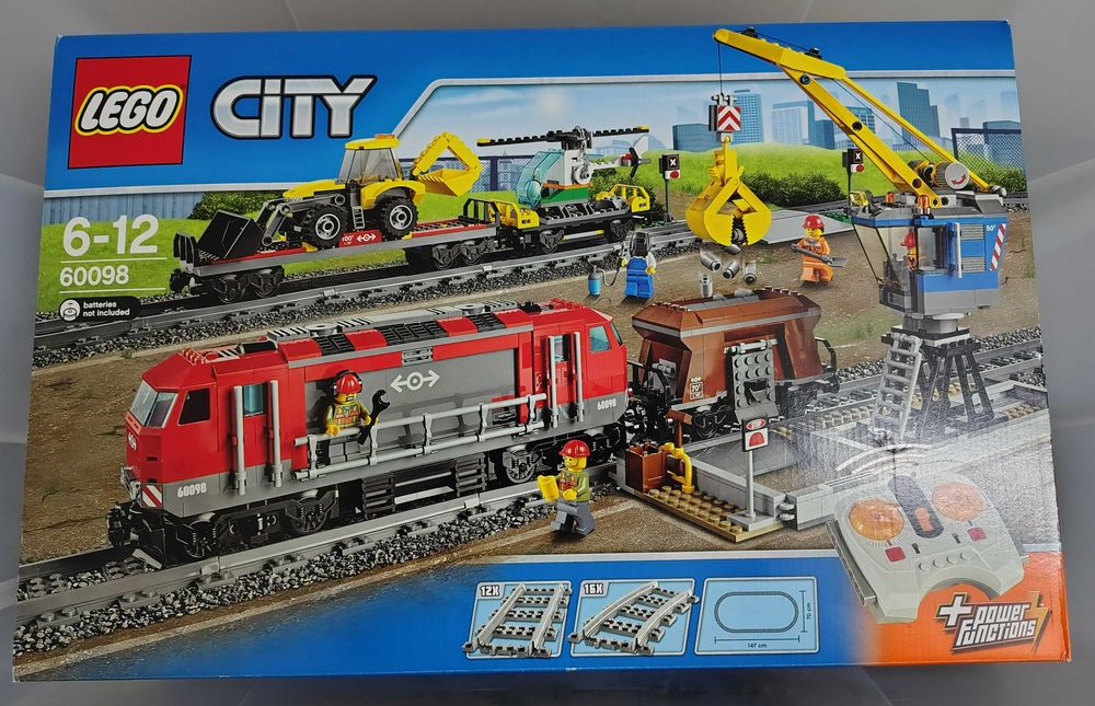 LEGO City 60098 – Comboio de Carga Raro, Novo e Selado!