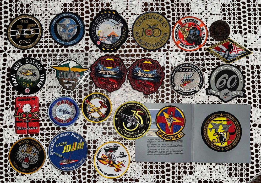 Coleção de Patches Militares (Portugal e Internacional)