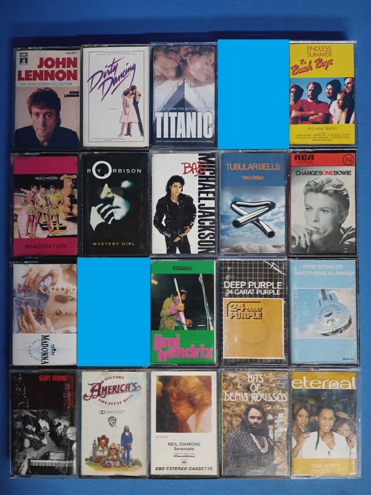 cassetes audio originais (anúncio nº1)