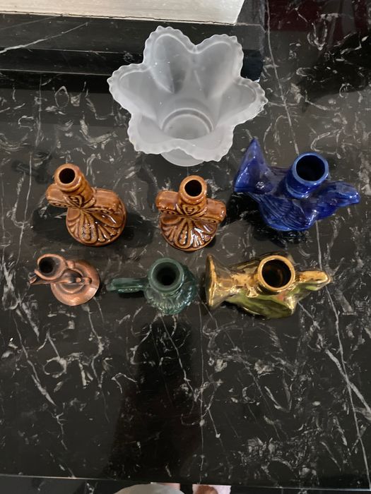 Подсвечники для разных свечей