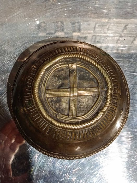 Tigela de Bronze do Benim Séc XIX 12 cm